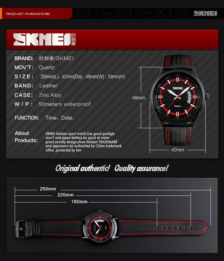 SKMEI  9116 hot sell black men quartz watch stylish steel Strap Waterproof date display vintage business wrist watch