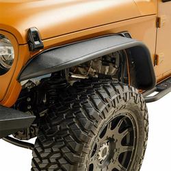 Revestimento do Pó preto Fender Flares para Jeep Wrangler JL