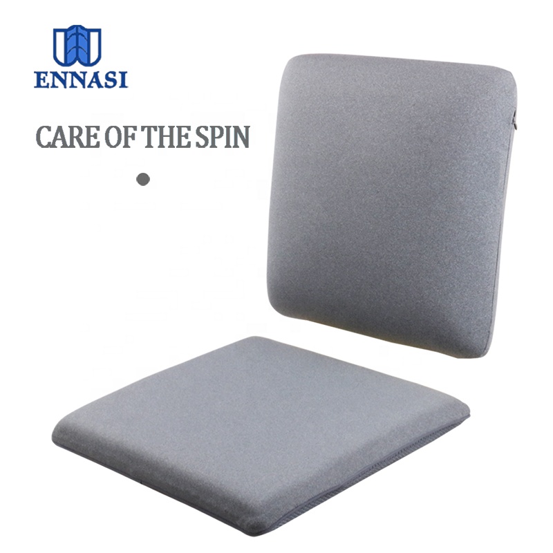 Новый дизайн, изделие для костюма, квадратная подушка из пены с эффектом памяти, Подушка для спины и подушка для сиденья из пены с эффектом памяти