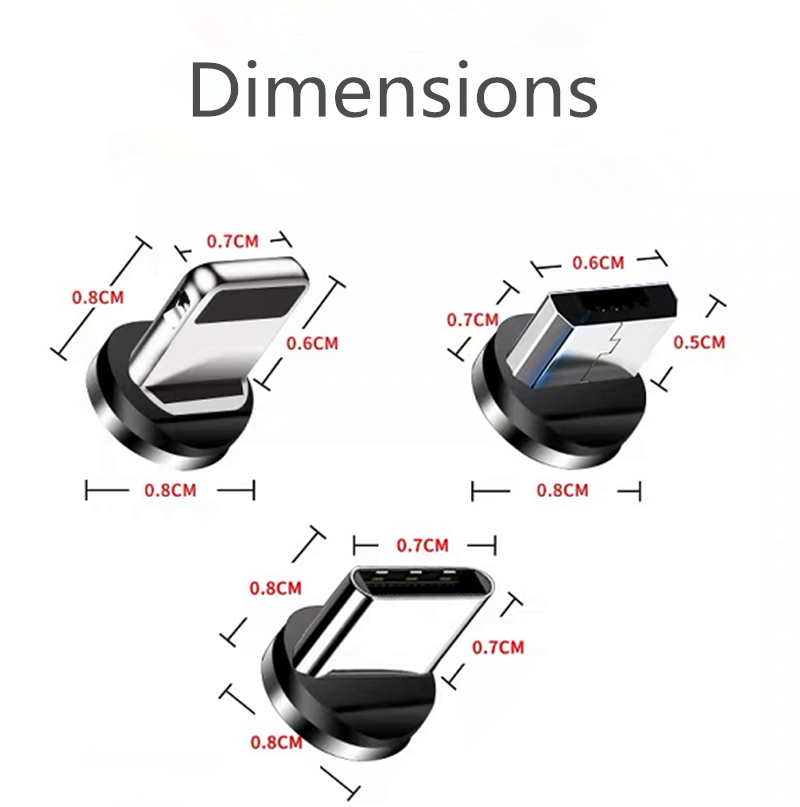 New design super speed charger 3in1 usb magnetic charging cable