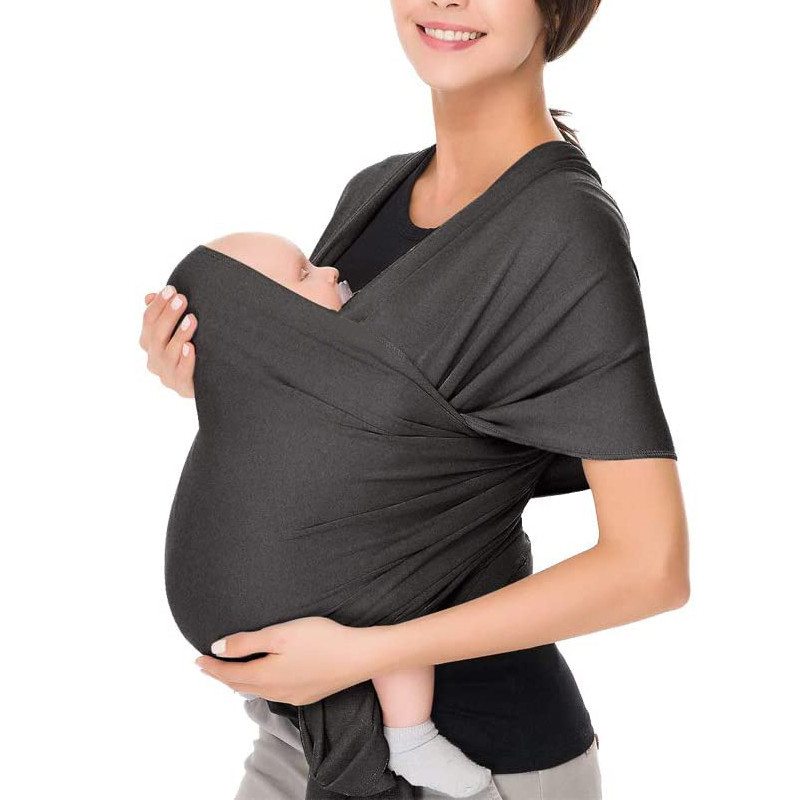 婴儿背带吊带包裹新生儿婴儿淋浴礼品免提超轻透气婴儿婴儿包裹背带 -