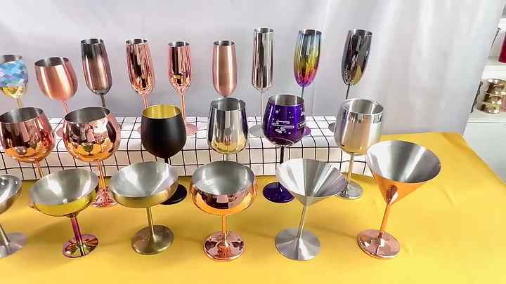 5 Bicchieri Da Birra In Acciaio Inox 304 | Infrangibili, 500 Ml, Impilabili, Per Casa E Campeggio