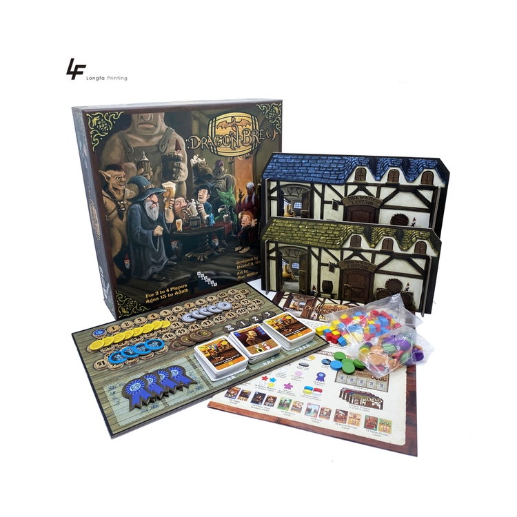 Новые товары, настольные игры с пользовательской печатью для помещений