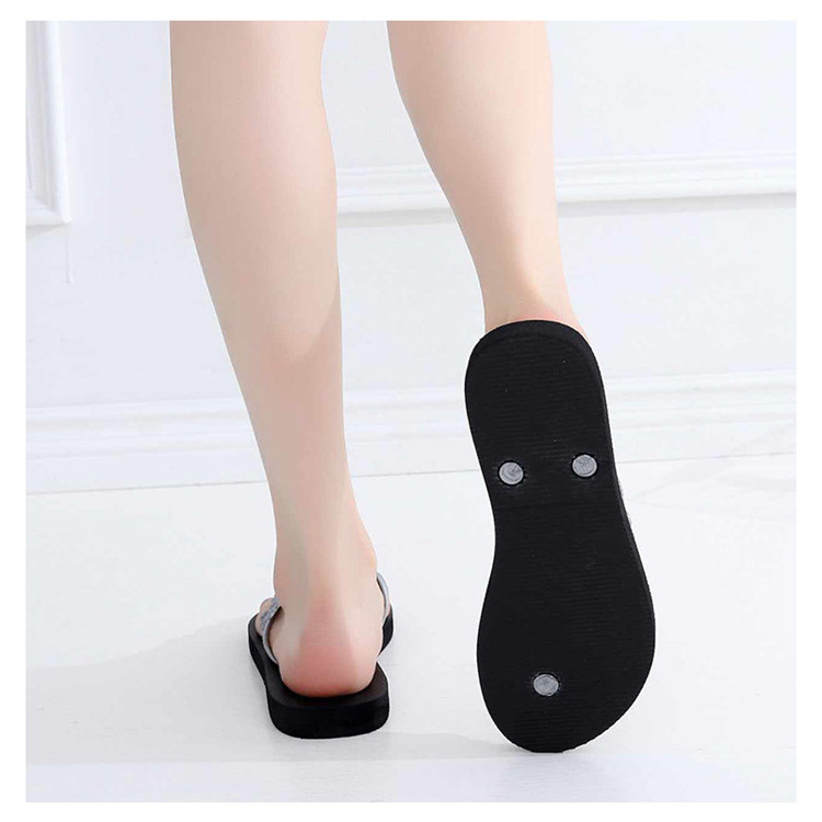 Ladies Non-slip Flip Flops Summer 2020 PE Beach Sandals Platform Thongs Flip Flops