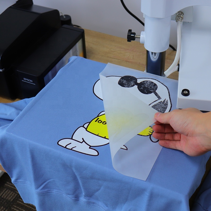 Wholesale A3 A4 size Translucence Hot Melt Transfer DTF Printing PET Film