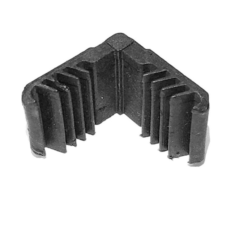 Aluminum spacer bar straight corner key