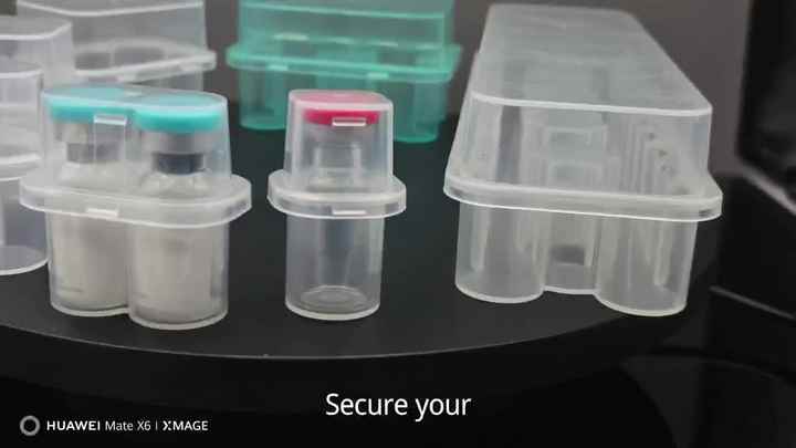 Injection Boxes Wholesale 3ml 2-piece Sterile PP Vial Box Recyclable Square Vaccine ...