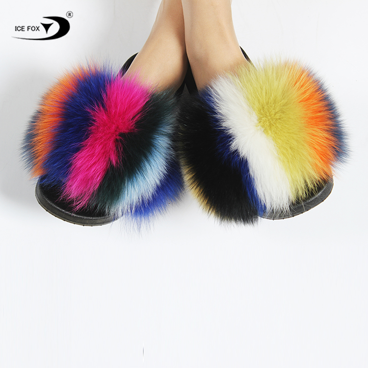 2021 акция, модный дизайн, женские домашние мягкие плоские повседневные меховые тапочки для женщин