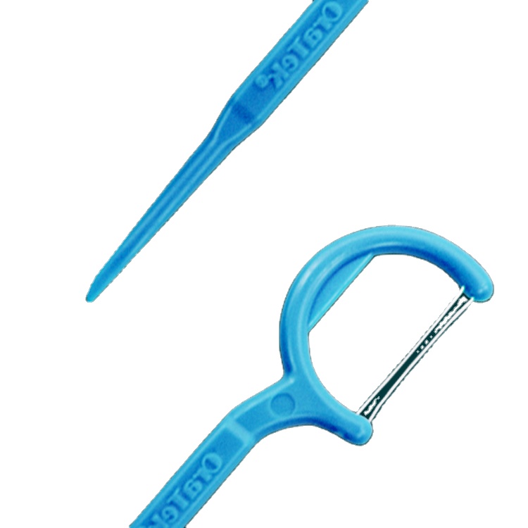 Зубная нить, палочки | Зубная нить из полимерных ниток премиум-класса, 2 струны