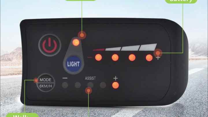Universal Led Display Control Panel Electric Bike Electric Led Display ...