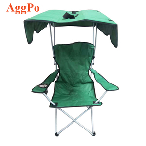Chaise Pliante ext/érieure portative avec Le Parapluie d/étachable KIKILIVE Chaise Parasol,Chaise de Camp Se Pliante dauvent r/églable pour Le Camping ext/érieur Chaise de p/êche