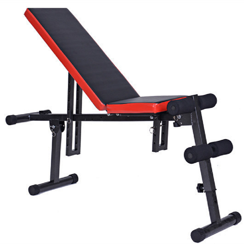 Недорогая тренажерная скамья Регулируемая Скамья для ухудшения, тренажерный зал, Складная Многофункциональная скамья