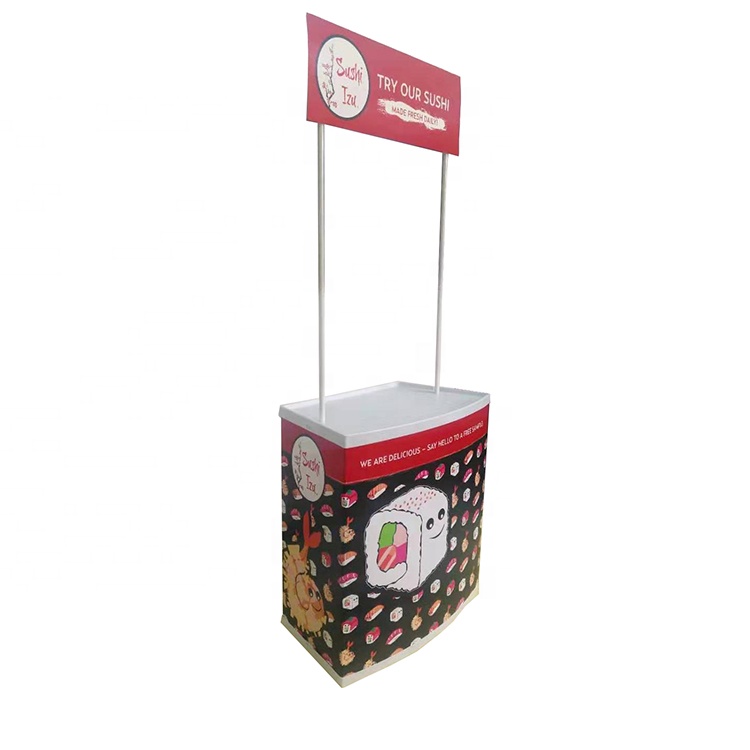 Пластиковая рекламная стойка для дисплея