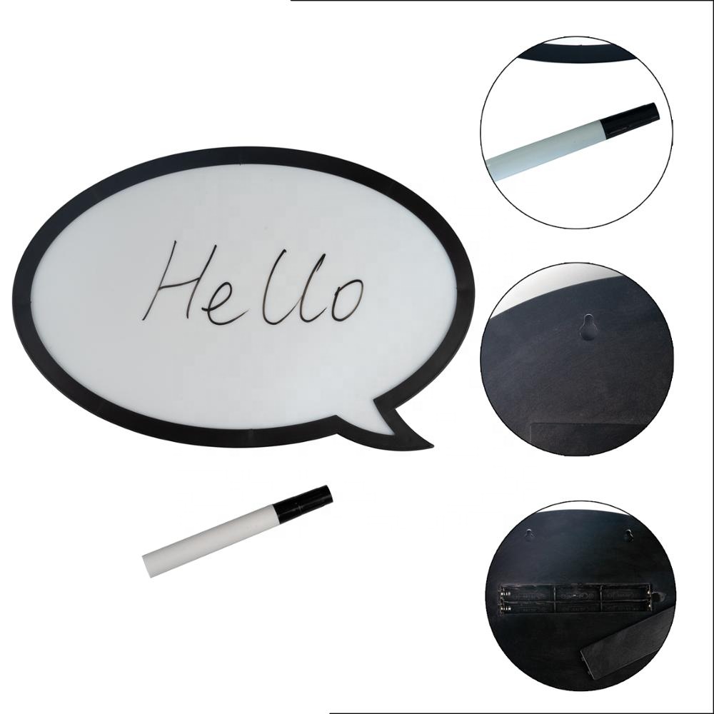 Хорошая цена, высокое качество, «сделай сам», Речевая пузырчатая световая коробка для сообщений