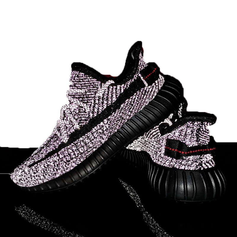Светоотражающие кроссовки Yeezy 350 V2, обувь для Гипсофилы, оригинальная Мужская Спортивная обувь для бега