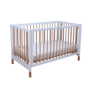 Imported Beech 6 In 1Convertible Baby Wood Wooden CotSleeping Crib Bed Designs