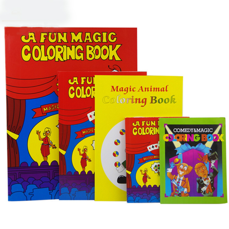 Download Magic Kits Accessories Wsnming Funny Comedy Magic Coloring Book Magic Tricks Illusion Kids Toy Gift Toys Games