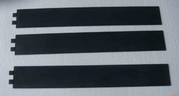 Ruthenium Iridium Titanium Anode Plate For Electrolytic Brine Salt Water Sodium Hypochlorite Generator Disinfection