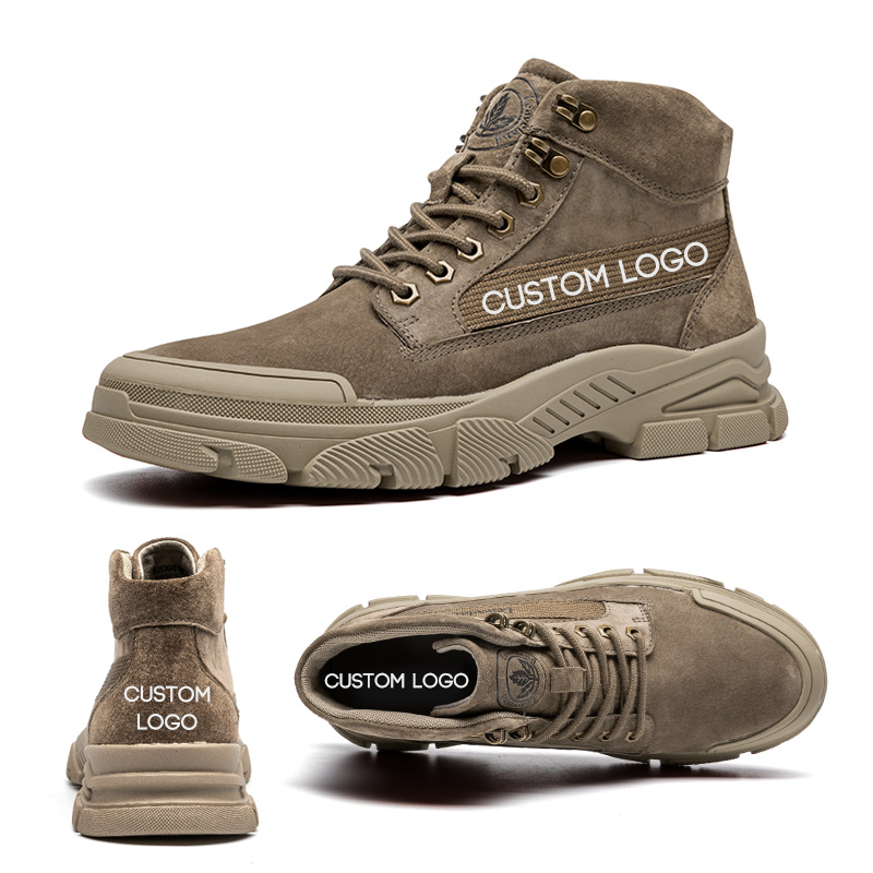 Оптовая продажа с фабрики, классические 2021, с пользовательским логотипом, из натуральной кожи, высокое качество, мартинсы, походные уличные ботинки для мужчин, обувь