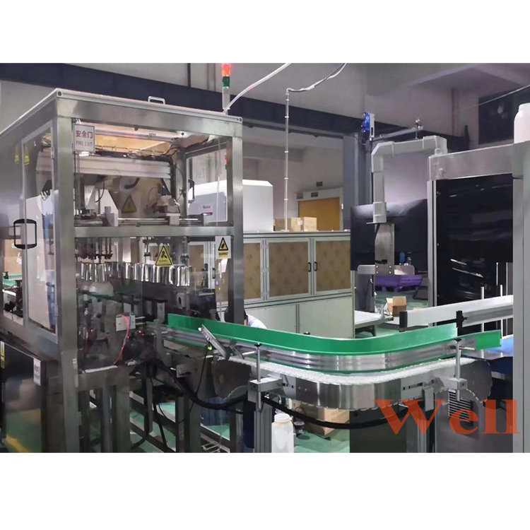 Полная линия розлива фруктового сока и роторная машина для обработки бутылок