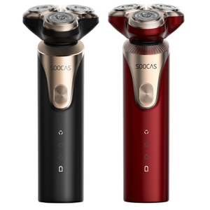 Omnidirectional suspension floating three-head SOOCAS smooth electric shaver