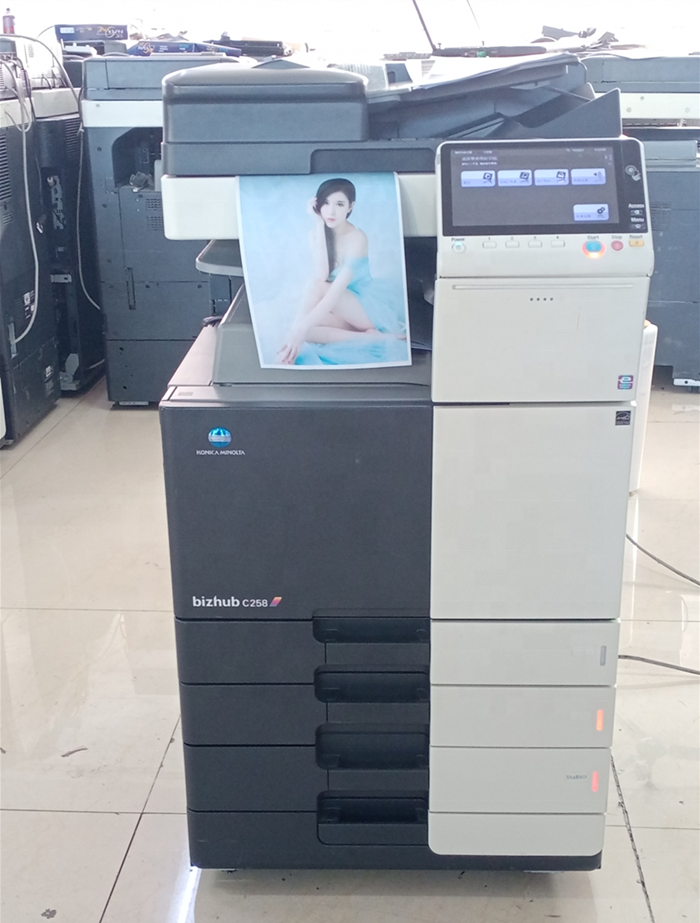 コニカミノルタ Bizhub C258 C368 C308 コピー機用の中古プリンター