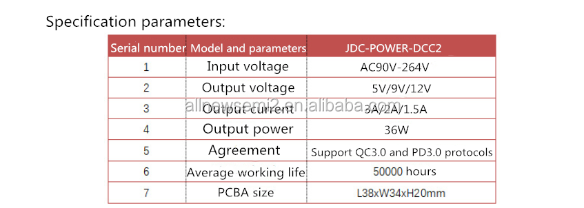 Special price supply of AC-DC flash charging USB charging head scheme a + C port 18W high power PD fast charging module