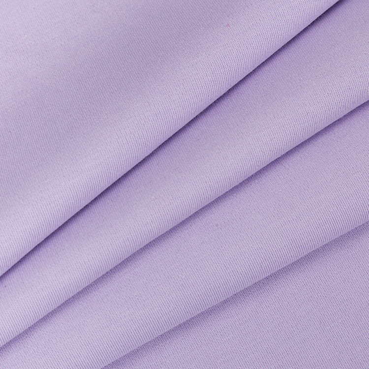 95%Cotton 5%Spandex knitted interlock fabric with stretchy for children clothes