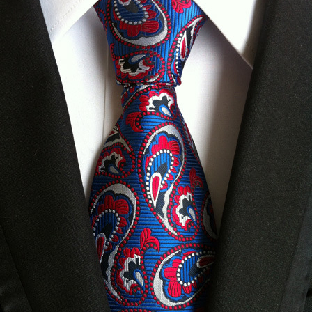 Галстук Классический галстук из полиэстера Мужские жаккардовые галстуки для мужчин новейший дизайн