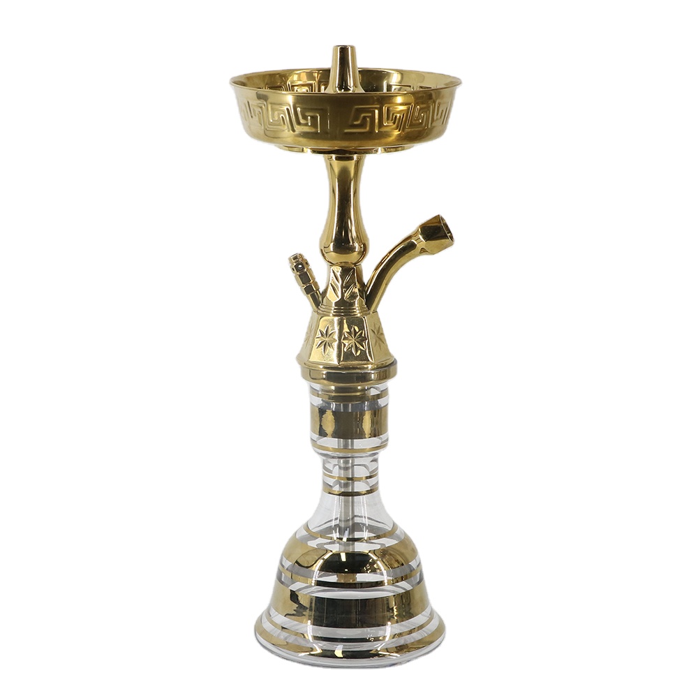 高品质金色工厂制造埃及khalil mamoon水烟水烟玻璃 - buy golden