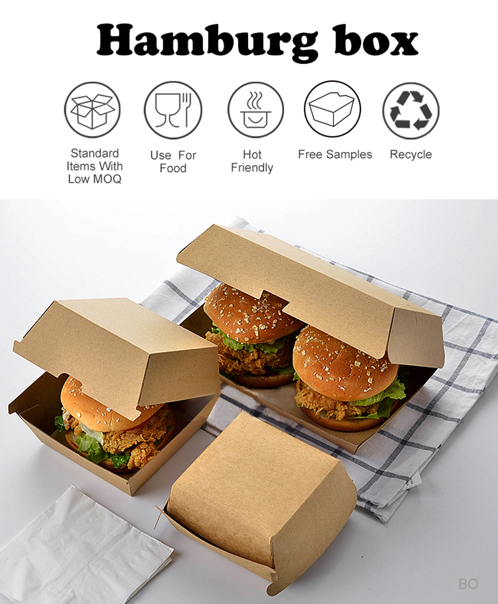 Noodle box, Salad Disposable Packing, Kraft Paper Lunch Box, Disposable Kraft Custom Paper Lunch Box