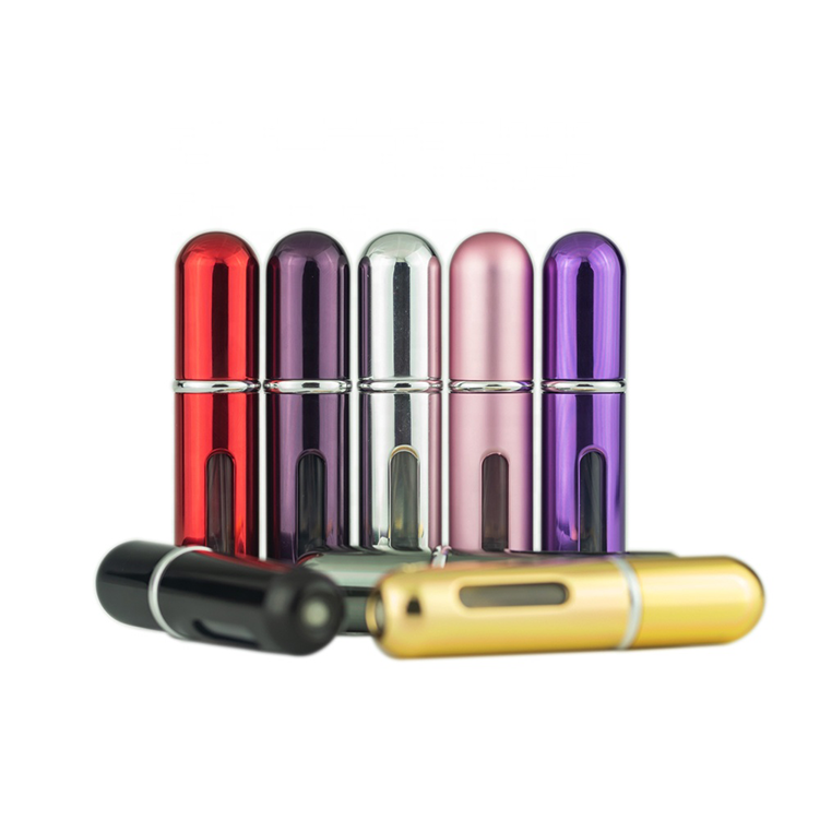 Mini portable travel bottom refill perfume atomizer 5ml refillable perfume bottle