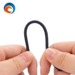 1 Foot 0.25 Meter 2A Quick Charge Nylon Braid Type-C Colorful Line Data Cable