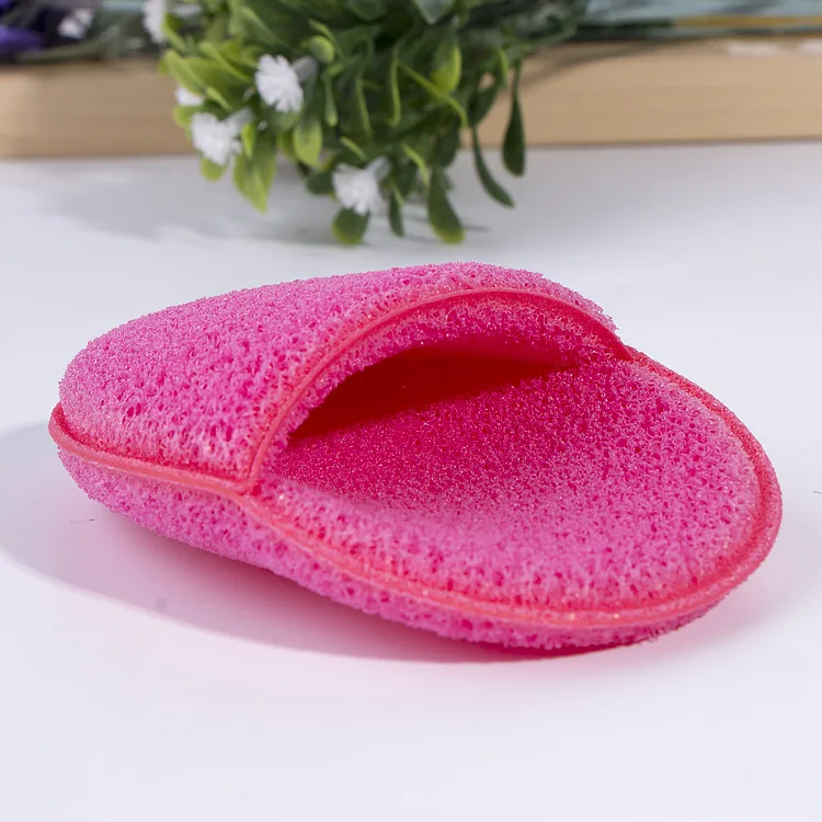 Portable 9.5*6.5*1.5cm Honeycomb makeup remove puff luxurious cleansing puff reusable cleansing Deep Cleanser