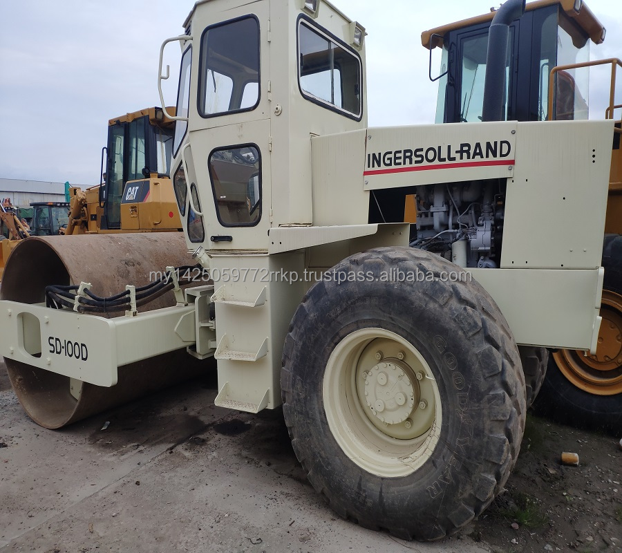 Использованные дорожные ролики ingersoll SD100 SD150 SD175/использованные дорожные ролики ingersoll с сильным вибрационным двигателем SD100 SD150 SD175
