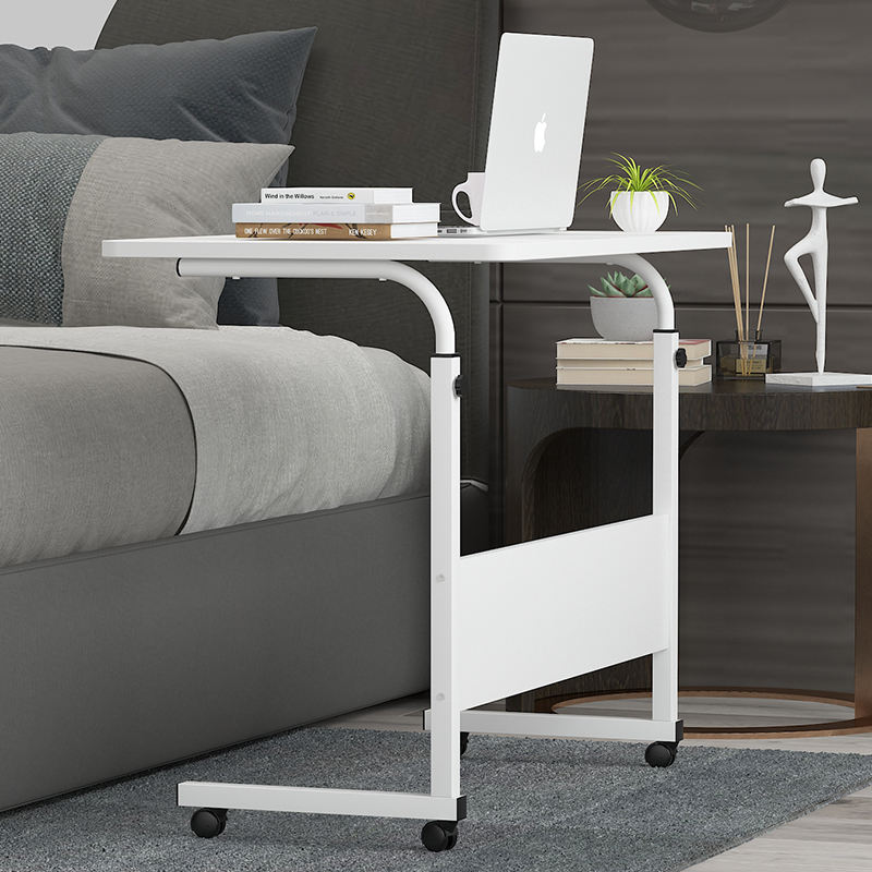 Computer Desk Modern Simple Wooden Metal Adjustable Height Laptop Desktop Table Stand Over Bed Side Table With Wheels Buy Laptop Desk Laptop Desktop Table Stand Height Laptop Desktop Table Stand Over Bed Side
