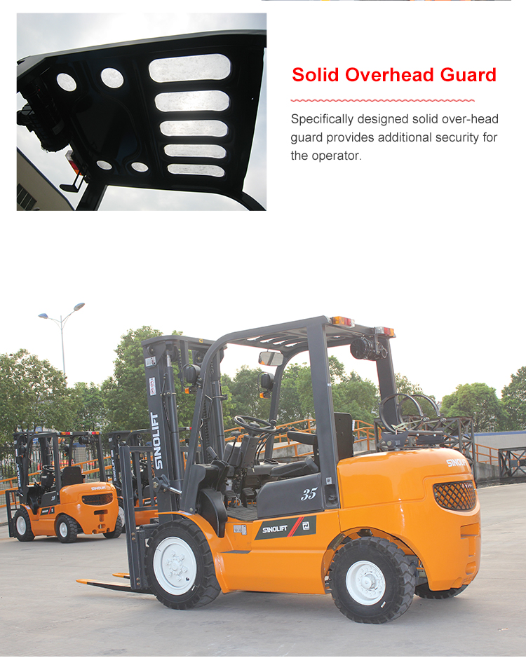 Sinolift L Series 3.5T Gasoline/ LPG forklift weliftrich