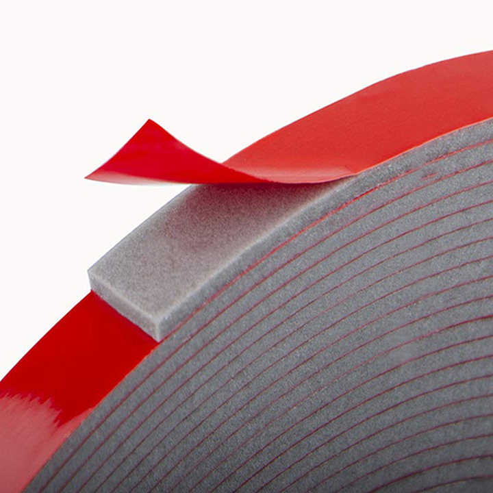 or black substrate mounting tape self adhesive pe / eva foam