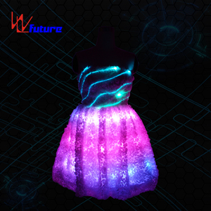 Future led costume dress Performance wear flashing lights princess dress adults