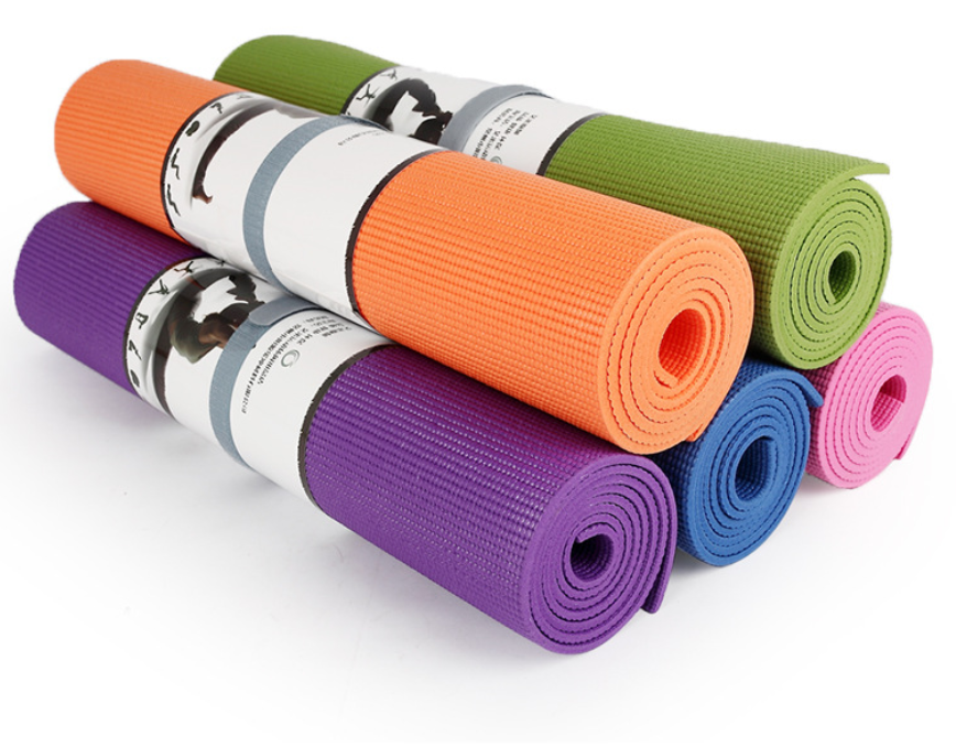 Изготовленный На Заказ экологичный нескользящий коврик для йоги из ПВХ оптом