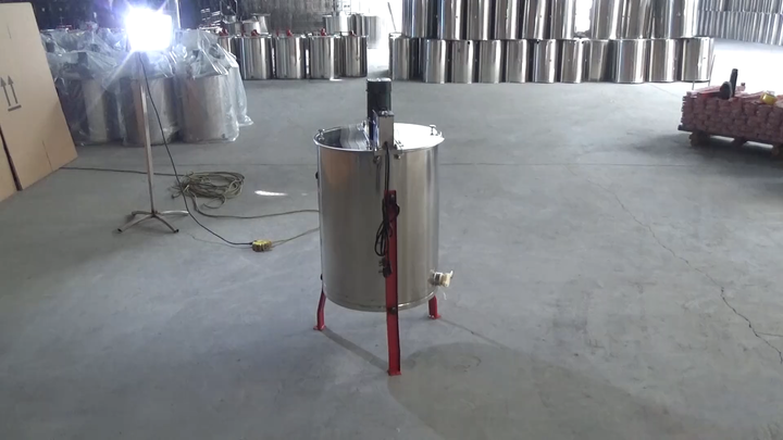 养蜂4架蜂蜜电动提取器