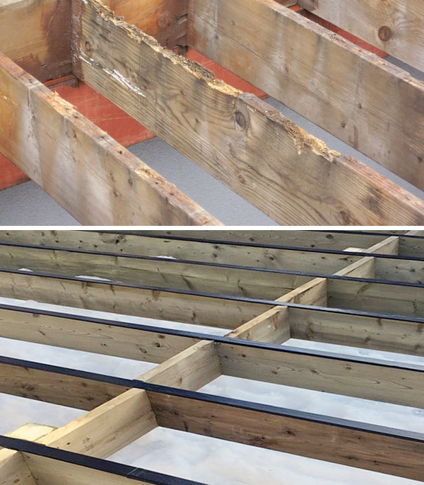 Cofair Dfb375 Wood Deck Joist Flashing Tape For Lumber
