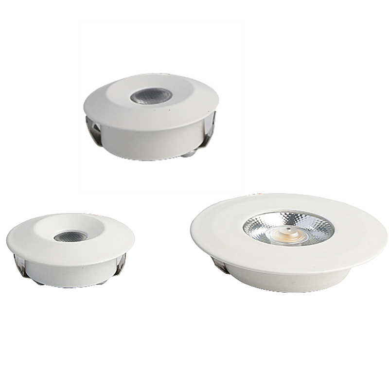 OKELI 2021 ZHONGSHAN Ultrathin Mini SMD3030 Spot Light Matt White Aluminum 2/3W Highly Cost Effective Indoor Commercial Lighting