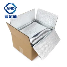 Thermal Insulated Bubble Poly Foil Box Liner For Cold Shipping