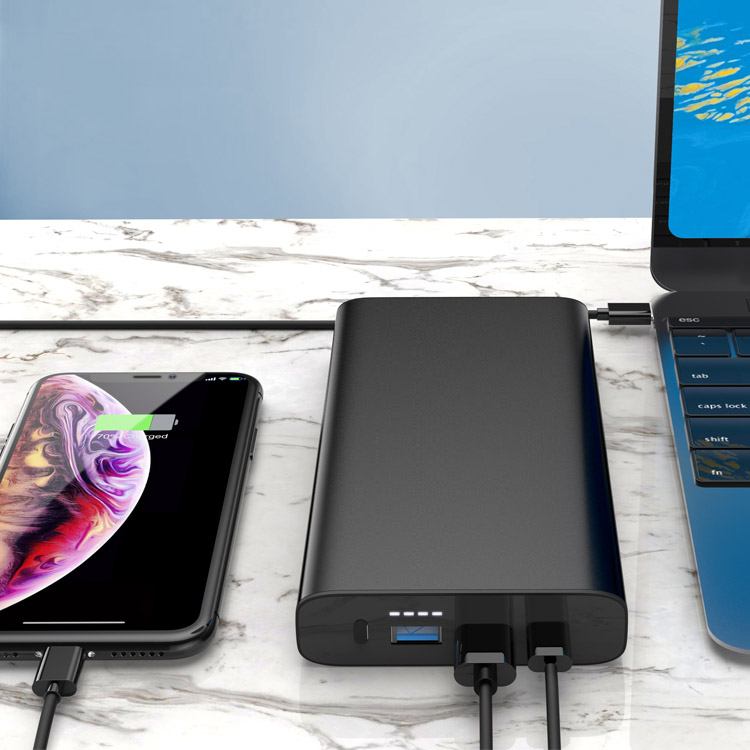 Заводская поставка напрямую 26800mah быстрое зарядное устройство power bank pd 60w QC3.0 и typc C вход и выход