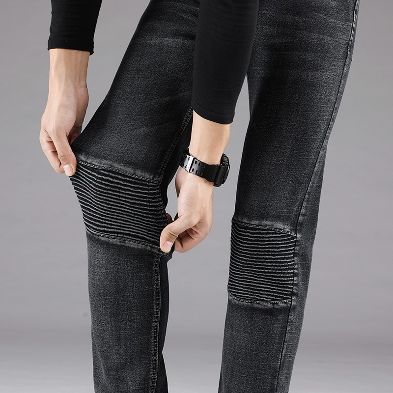 M RACLE Mens Fashion Skinny Runway Distressed Slim Fit Denim Jeans Hiphop Pants Trousers
