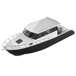 Gospel boat 30ft aluminium fishing boat lifestyle model