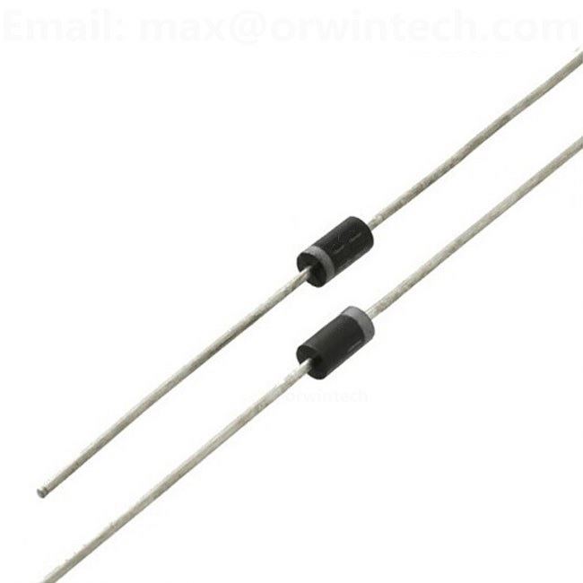 On Semiconductor RECTIFIER FAST 600V 2A DO-204AL MUR260RLG Pack of 5