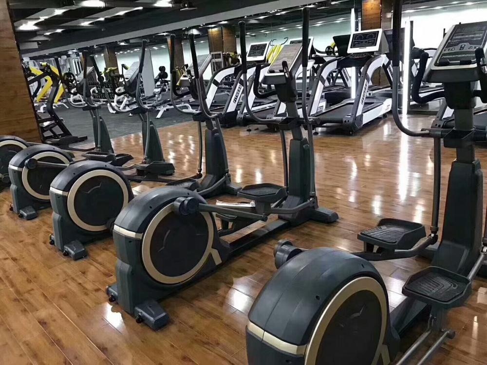 Коммерческий тренажер для тренажерного зала, эллиптический велотренажер для тренажерного зала