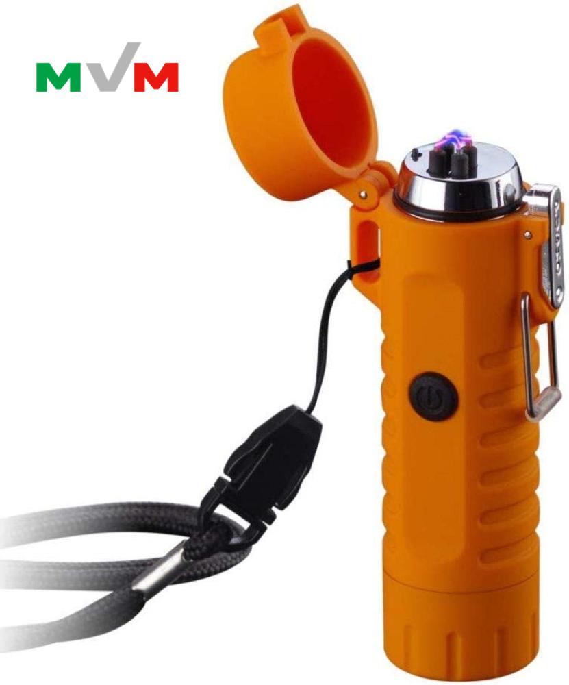 Pitaya Candle Lighter USB Rechargeable Arc Lighter Long Flexible Neck Windproof Lighter with LED Battery Indicator for Home Kitchen Outdoor BBQ Camping